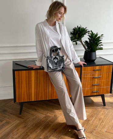 Шелковый тоут Petit (S) MAXIMUM NAVITAS! (Полный вперед!) MAXIMUM.NAVITAS/S